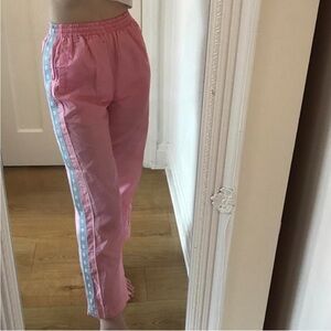 Pink champion windbreaker pants